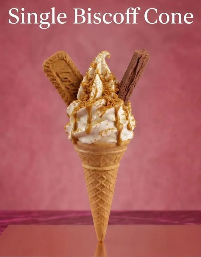 Biscoff Cone