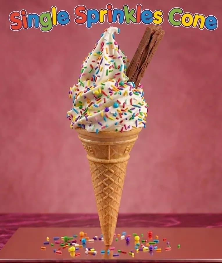 Sprinkles Cone