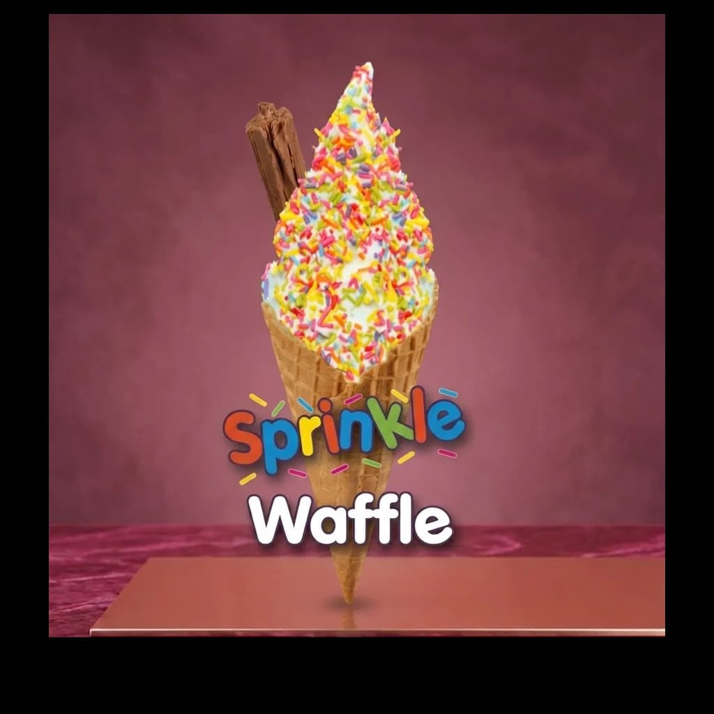 Sprinkle Waffle