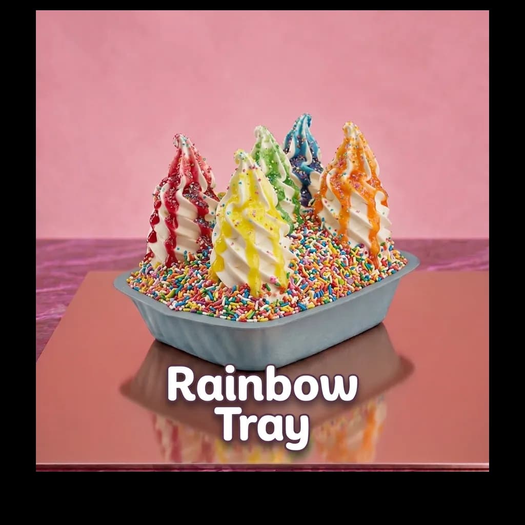 Rainbow Tray
