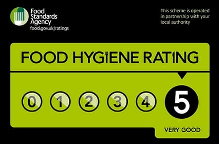 Food Hygiene Rating: 5 (Very Good) — Food Standards Agency